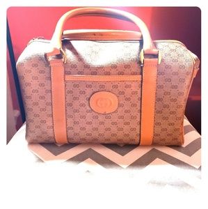 Vintage Gucci Mini Boston Bag